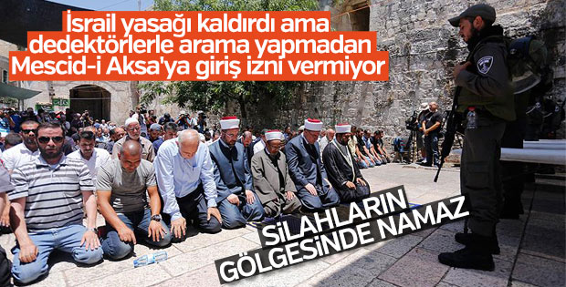 İsrail Mescid-i Aksa'yı ibadete açtı