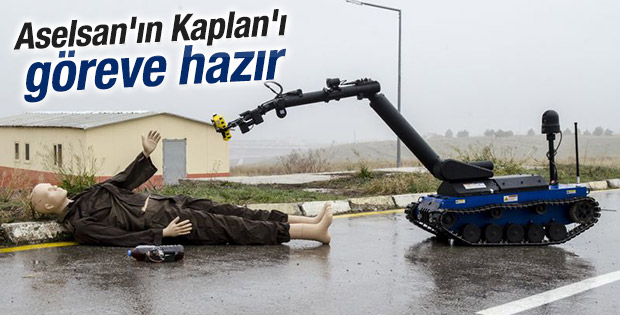 Bomba imha robotu kaplan birçok kente dağıtıldı
