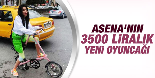Asena Erkin'in 3 bin 500 liralık bisikleti