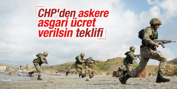 CHP'den er ve erbaşlara harçlık teklifi