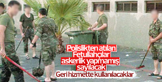 FETÖ'den ihraç edilen polisler askerlik yapacak