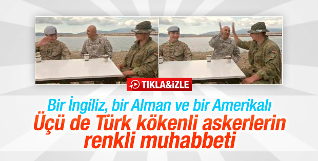 Türk kökenli askerler Efes 2016 tatbikatında buluştu