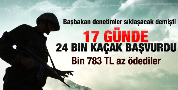 24 bin kaçak askerlik şubelerine başvurdu