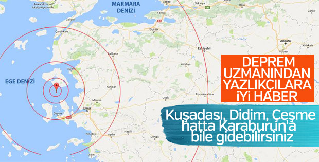 Prof.Dr. Ercan: Yazlıklarınıza gidin
