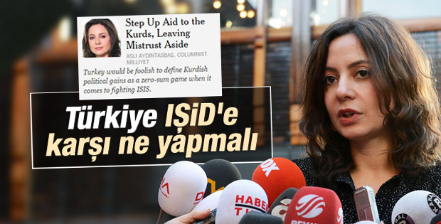 Aslı Aydıntaşbaş NY Times'da Kobani politikasını yazdı