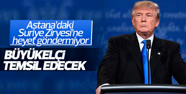 ABD Astana'da büyükelçiyle temsil edilecek