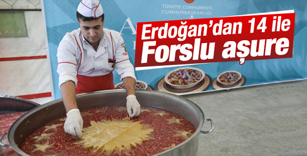 Cumhurbaşkanlığından vatandaşlara aşure ikramı