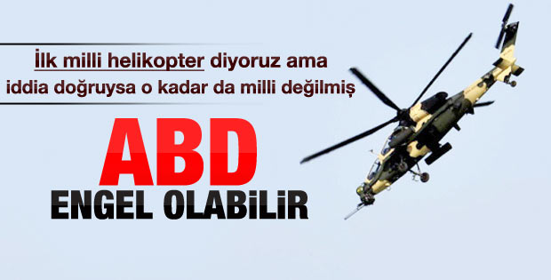 Atak helikopterine Amerika engeli