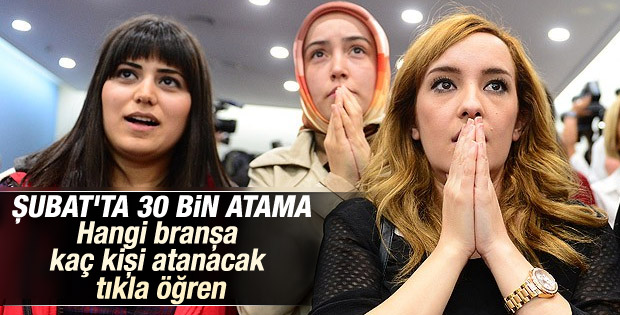Öğretmen atamalarında branşların kontenjanları belli oldu