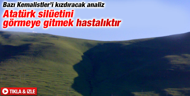 Erdoğdu: Atatürk silüetini görmeye gitmek hastalıktır