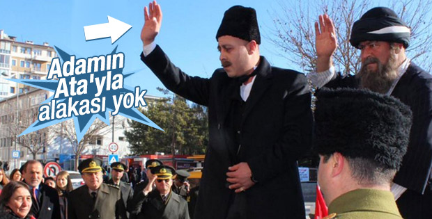Atatürk'ün Sivas'tan ayrılışı canlandırıldı