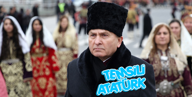 Ankara'da Atatürk'ü anma töreni