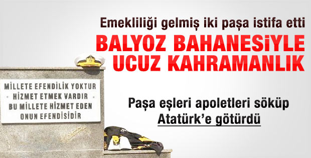 Koramiral Atilla Kezek istifa etti