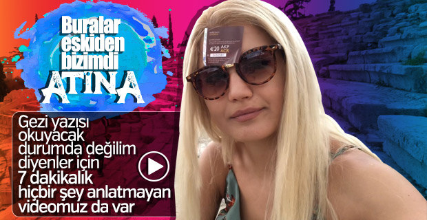 Yunanistan’a gittim: Adalar değil Atina