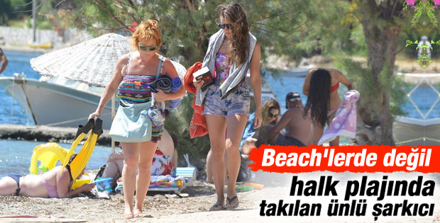 Atiye halk plajında