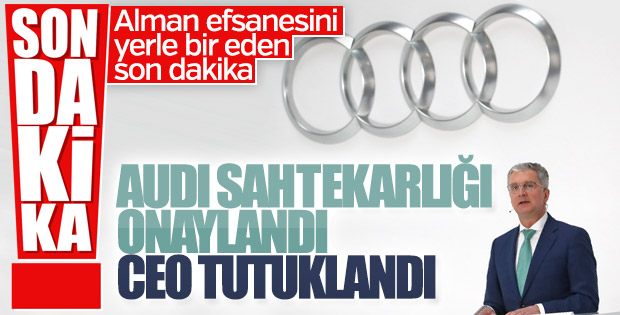 Audi CEO'suna dizel skandalından tutuklama
