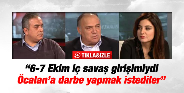 Avni Özgürel: 6-7 Ekim Öcalan'a darbe girişimiydi
