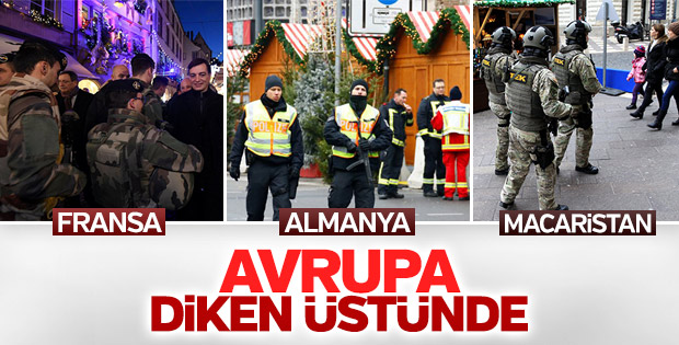 Avrupa ülkeleri terör saldırısı nedeniyle kırmızı alarmda