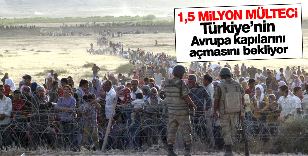 Suriyeli sığınmacılar Avrupa'ya gitmek istiyor
