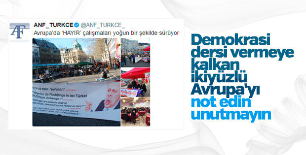 Avrupa 'hayır'cılara kucak açtı