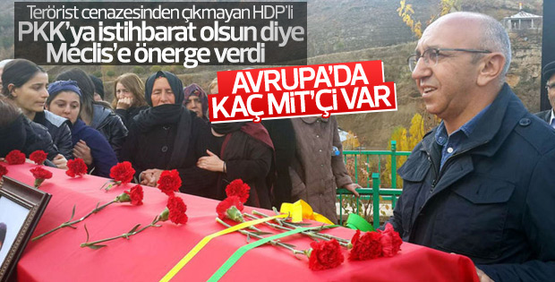 HDP'li vekil PKK'ya istihbarat istedi