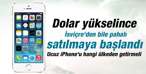 Avrupa'nın en pahalı iPhone'u Türkiye'de