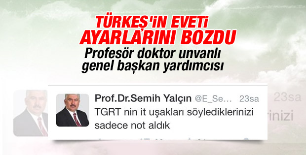 MHP'li Semih Yalçın televizyonculara hakaret etti
