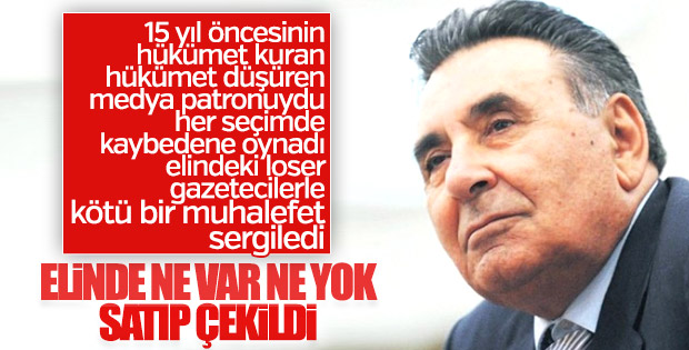 15 yılın kaybedeni Aydın Doğan medyadan çekildi