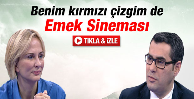 Aylin Kotil: Benim kırmızı çizgim de Emek Sineması