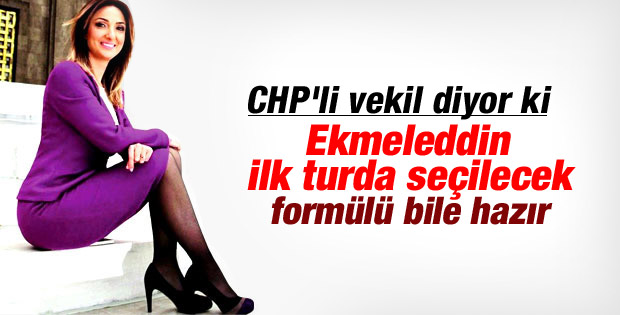 Aylin Nazlıaka: İhsanoğlu ilk turda seçilir