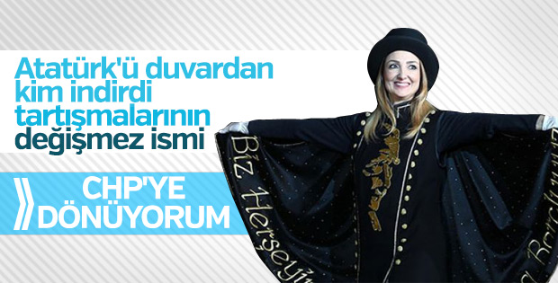 Aylin Nazlıaka CHP'ye dönmek istiyor