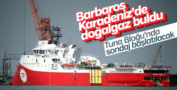 Karadeniz'de doğalgaz sondajı