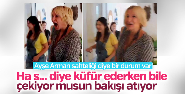 Ayşe Arman'ın abartılı sevinci