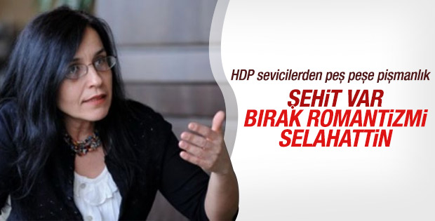 Ayşe Hür Selahattin Demirtaş'ı eleştirdi