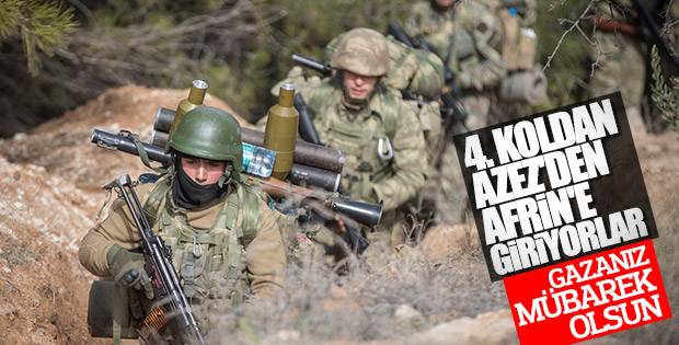 Afrin'de yeni cephe açıldı