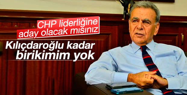 Aziz Kocaoğlu'nun gözü genel başkanlıkta değil