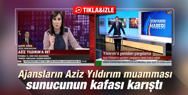 Haber ajansları Aziz Yıldırım haberinde çakıldı İZLE