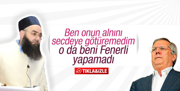 Cübbeli Ahmet Hoca: Aziz Yıldırım'ı namaza başlatamadım