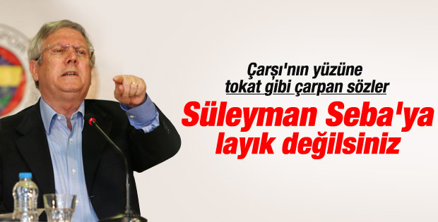 Aziz Yıldırım'dan çArşı'ya gönderme