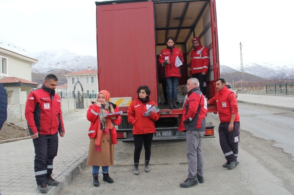 Türk Kızılayından 570 Ahıskalı aileye gıda yardımı