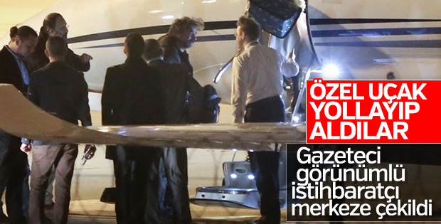 Deniz Yücel Almanya'ya götürüldü