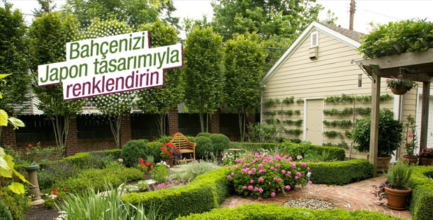 Bahçenizi Japon tasarımıyla renklendirin