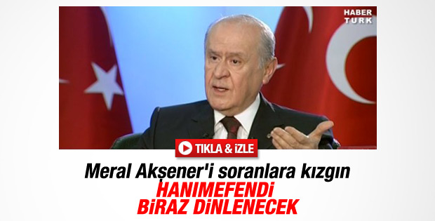 Bahçeli'den Meral Akşener açıklaması