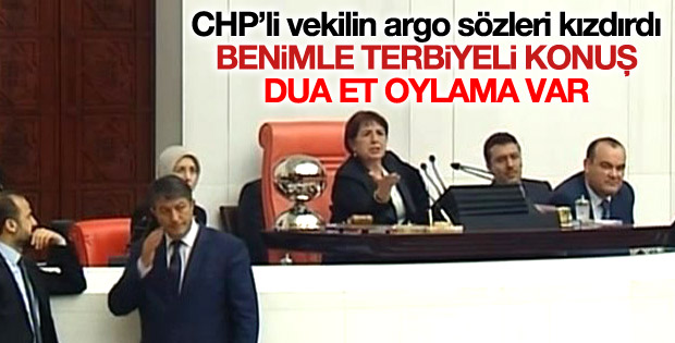 CHP'li vekilden TBMM Başkanvekili Bahçekapılı'yı kızdıran sözler