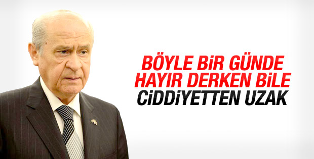 Devlet Bahçeli Davutoğlu'nun görüşme istediğini reddetti