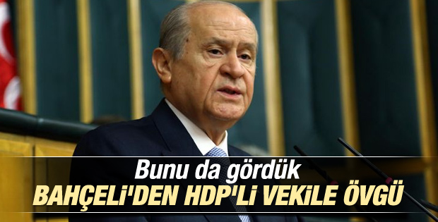 Bahçeli: HDP'nin içerisinde en akil insan o