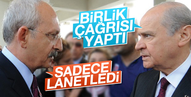 Bahçeli: Teröre arka çıkan karanlık odakları lanetliyorum