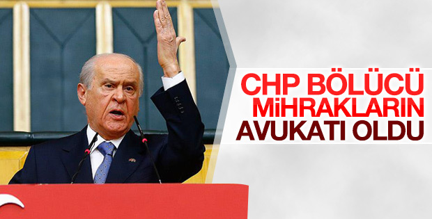 Bahçeli'den CHP'ye sert sözler