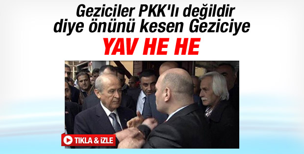 Devlet Bahçeli'ye Gezici tepkisi - Video