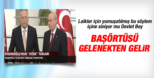 Ekmeleddin İhsanoğlu Bahçeli'yle buluştu İZLE